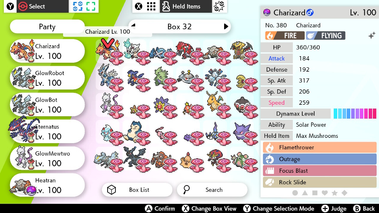 Max Mushrooms Mushroom – Gmax Gigantamax – Isle Of Armor – Pokemon Sword Shield
