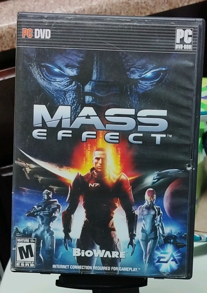 Electronic Arts Mass Effect PC DVD-ROM Manual Included Action Role Playing 2008