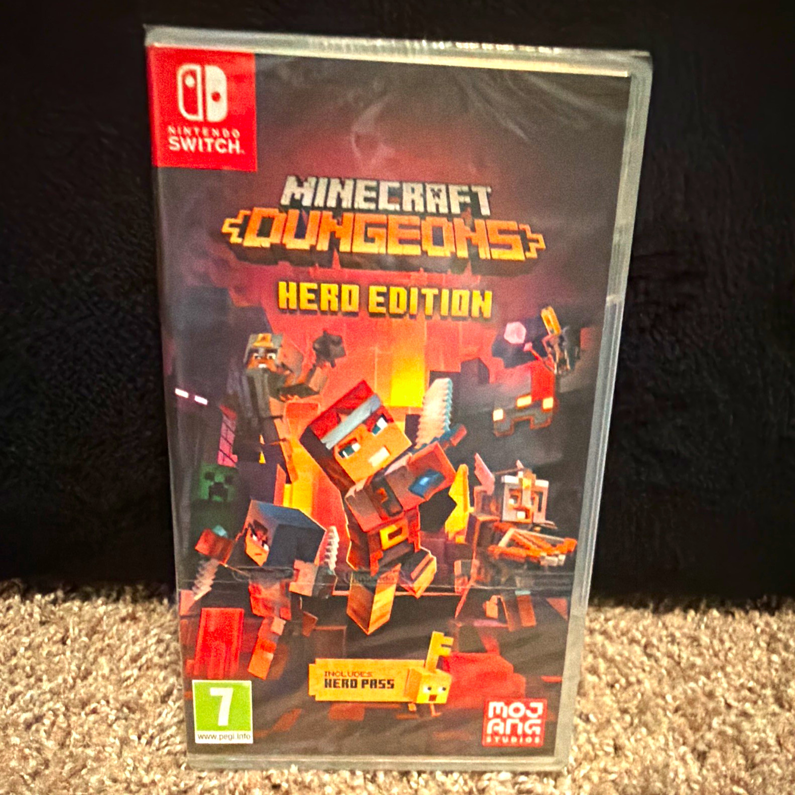 Mojang Studios Minecraft Dungeons Hero Edition Action RPG for Nintendo Switch