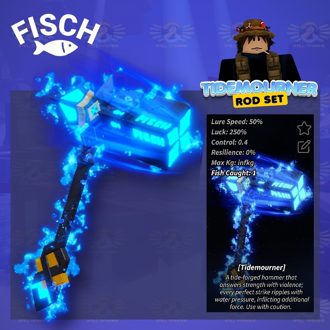 Tidemourner Rod Set – Fisch