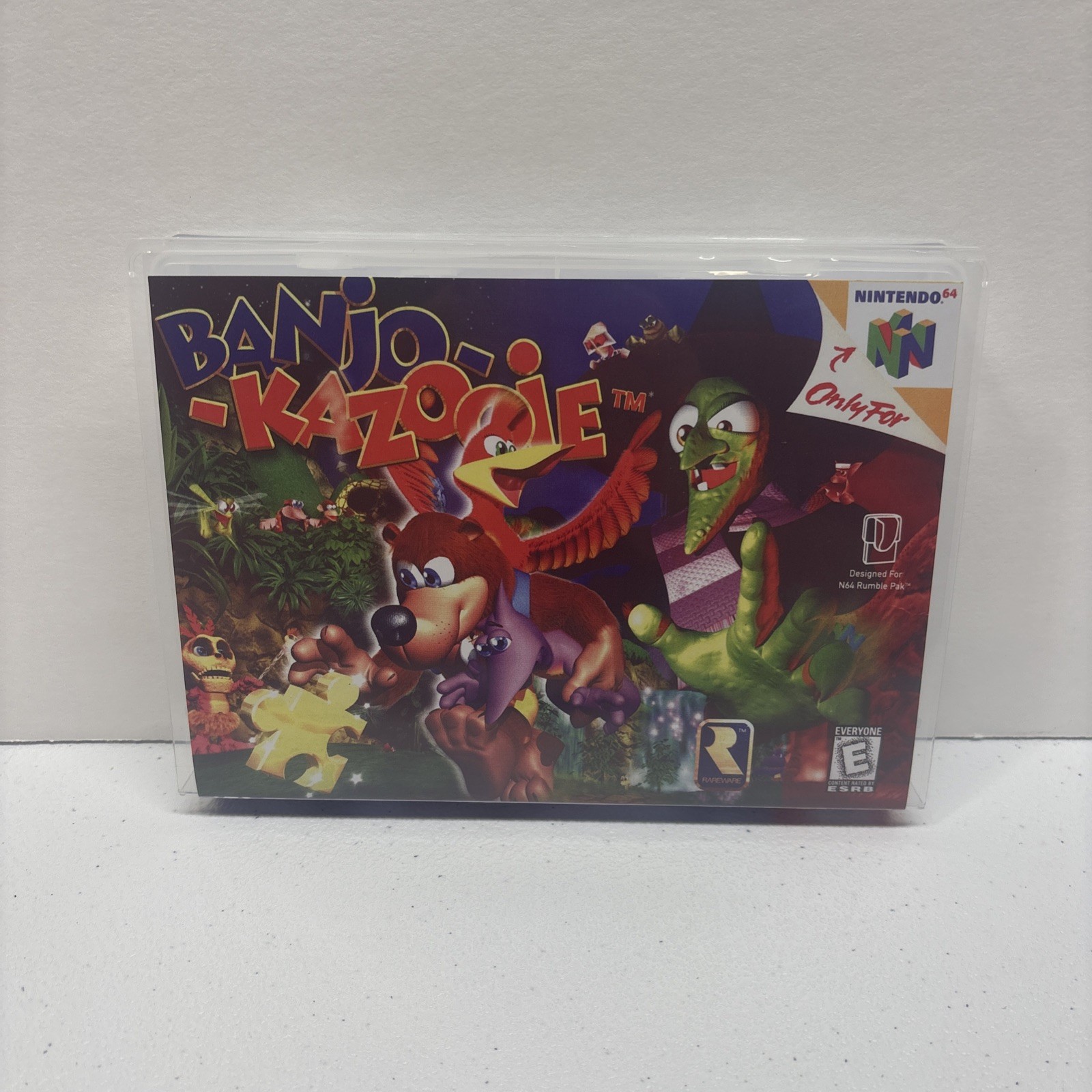 Banjo Kazooie N64 Universal Game Case for Game Cart *CASE ONLY*