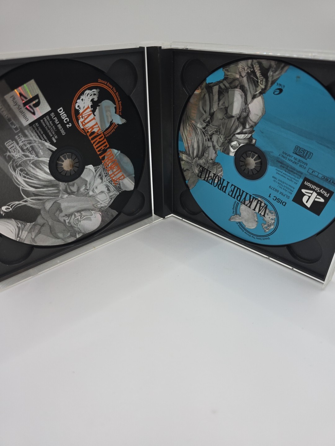 PS1 Valkyrie Profile Japanese 2disc Set NTSC J