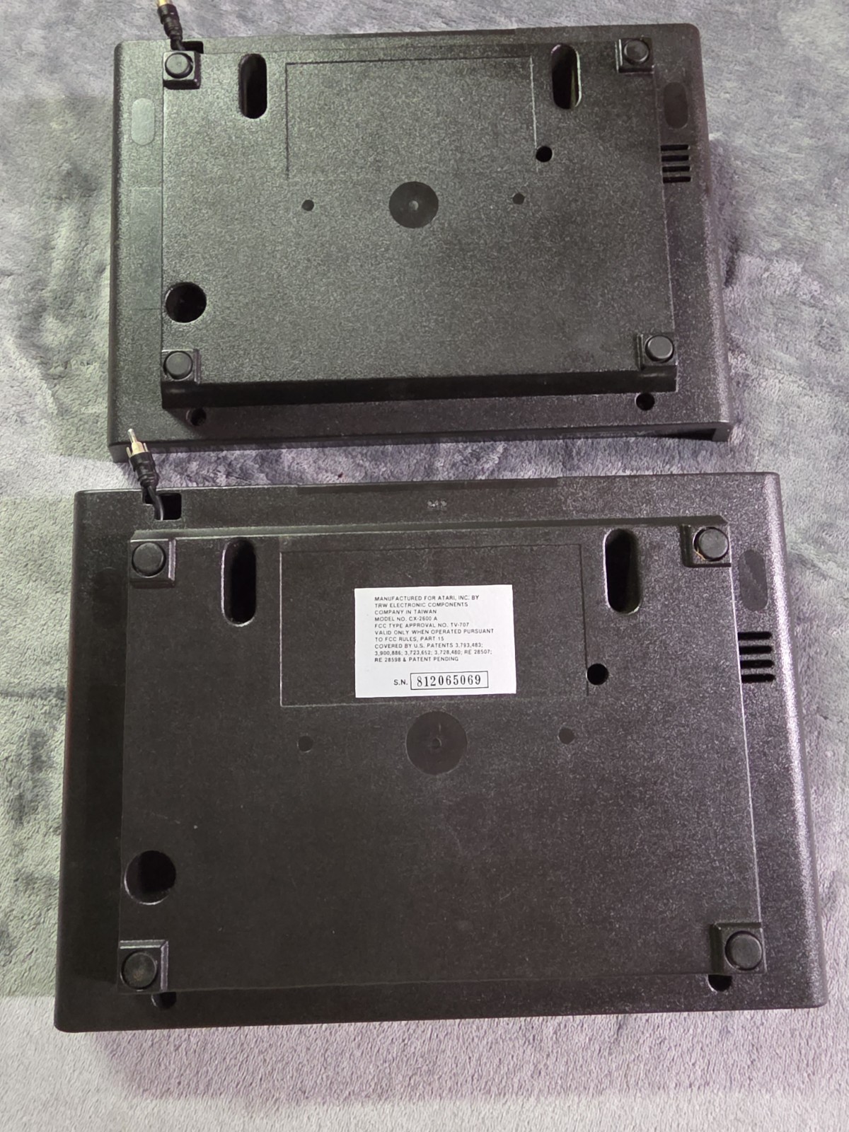 Atari 2600 X2 Video Computer System Model CX-2600 A Console Only PARTS/UNTESTED