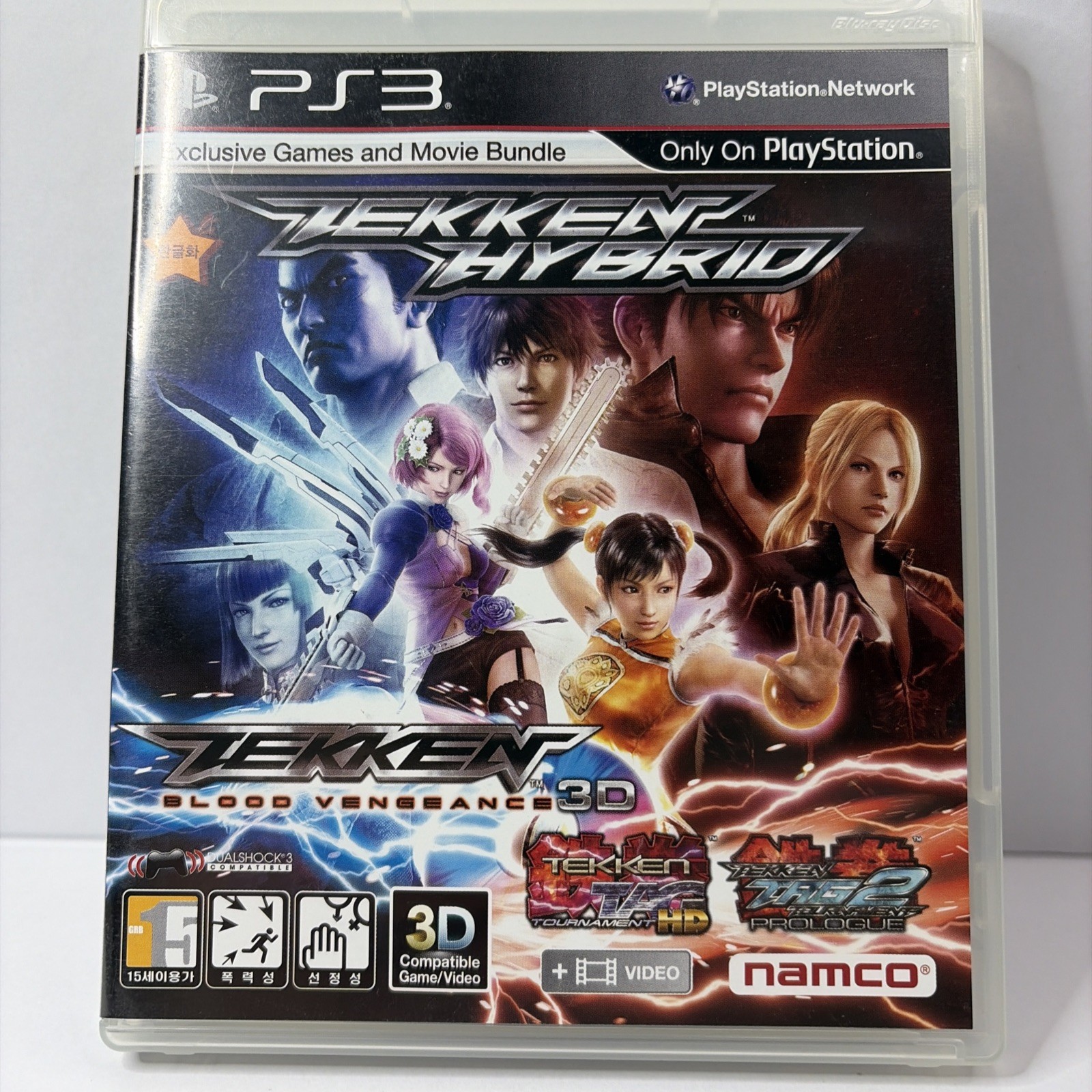 PS3 Tekken Hybrid Korea – PlayStation 3 Case/Disk Are Pristine Mint