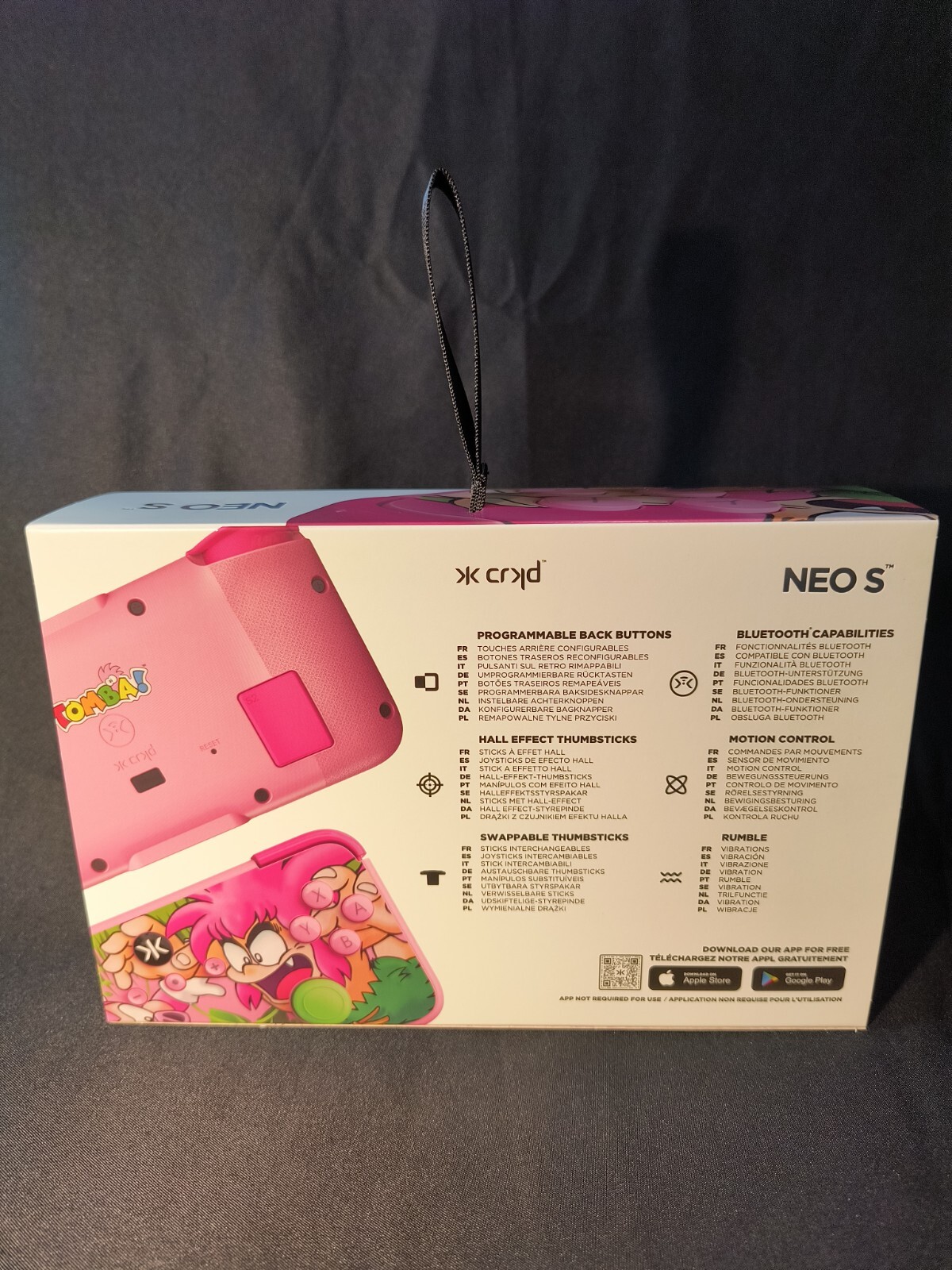 TOMBA! Special Edition CRKD NEO S Controller w/ Charging Dock NEW Only 1000 Made