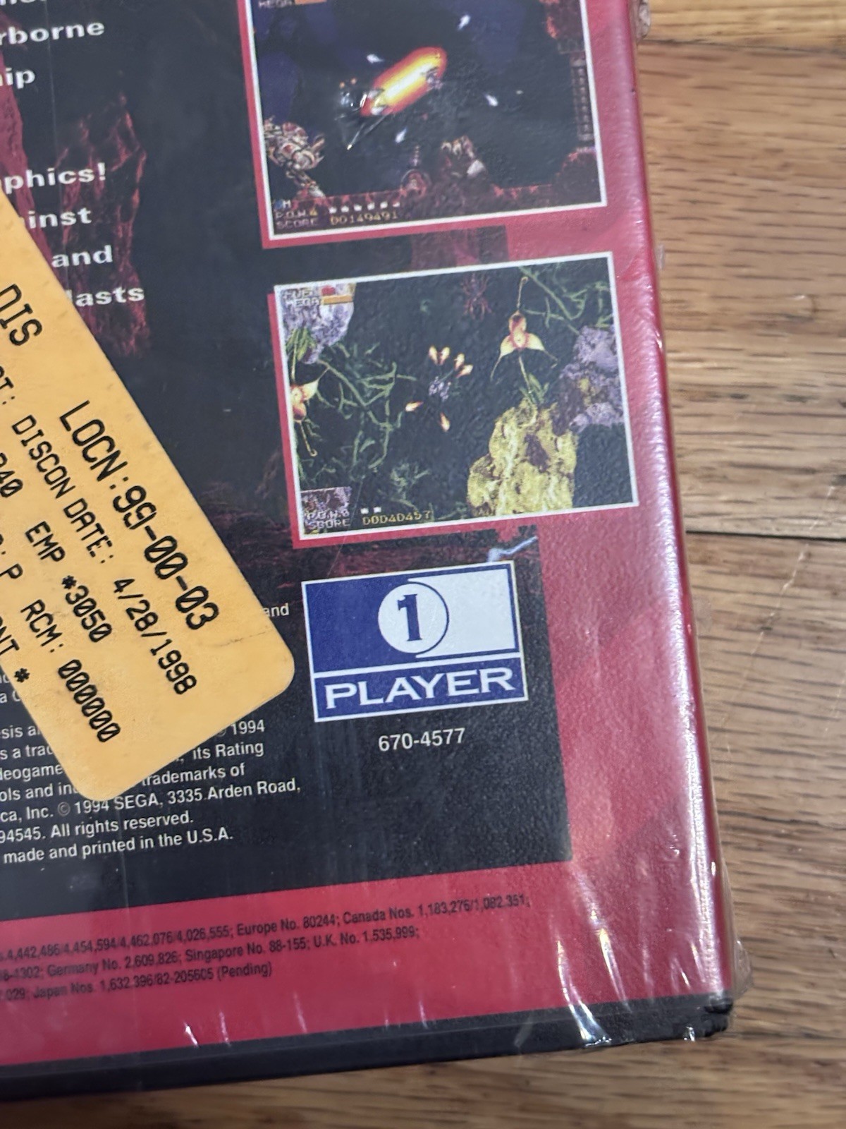 Sub Terrania Sega Genesis Brand New Sealed Old Kmart Stock See Pics