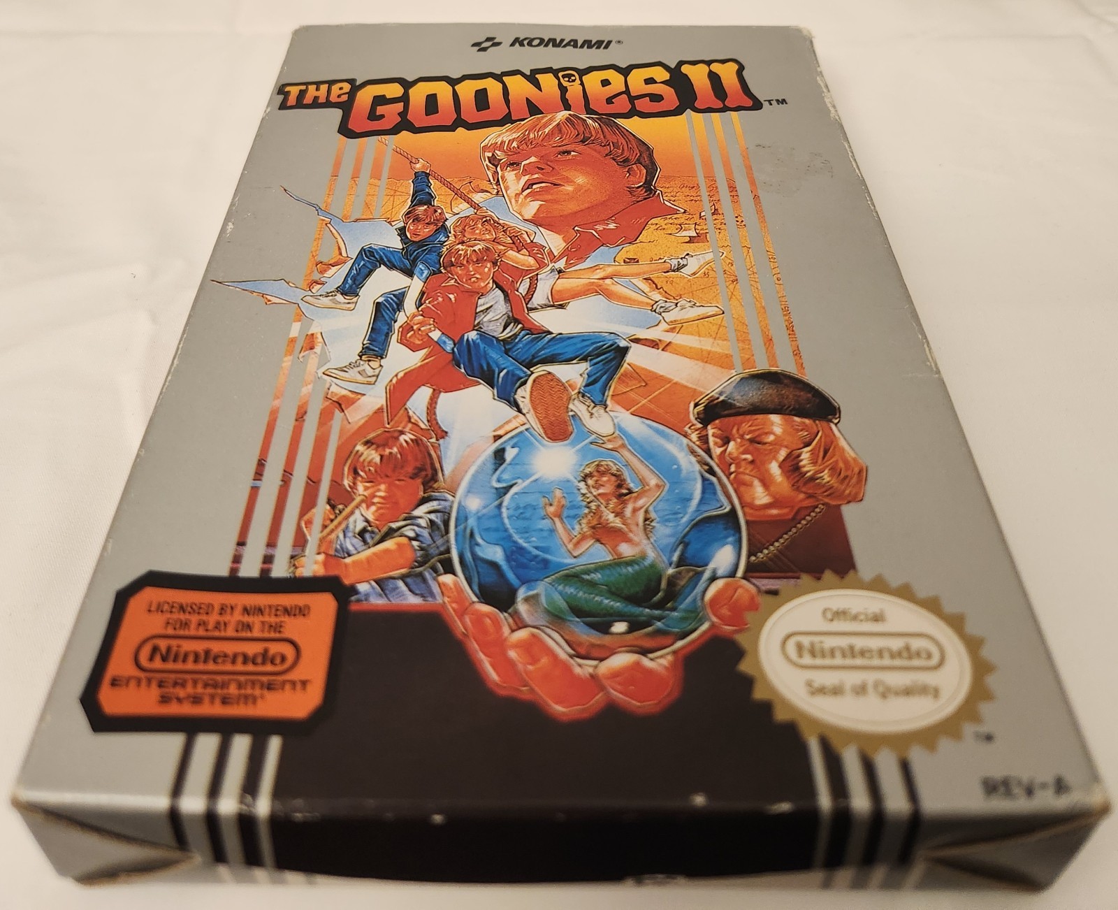 THE GOONIES 2 (1987) NES NINTENDO GAME CIB IN GREAT CONDITION