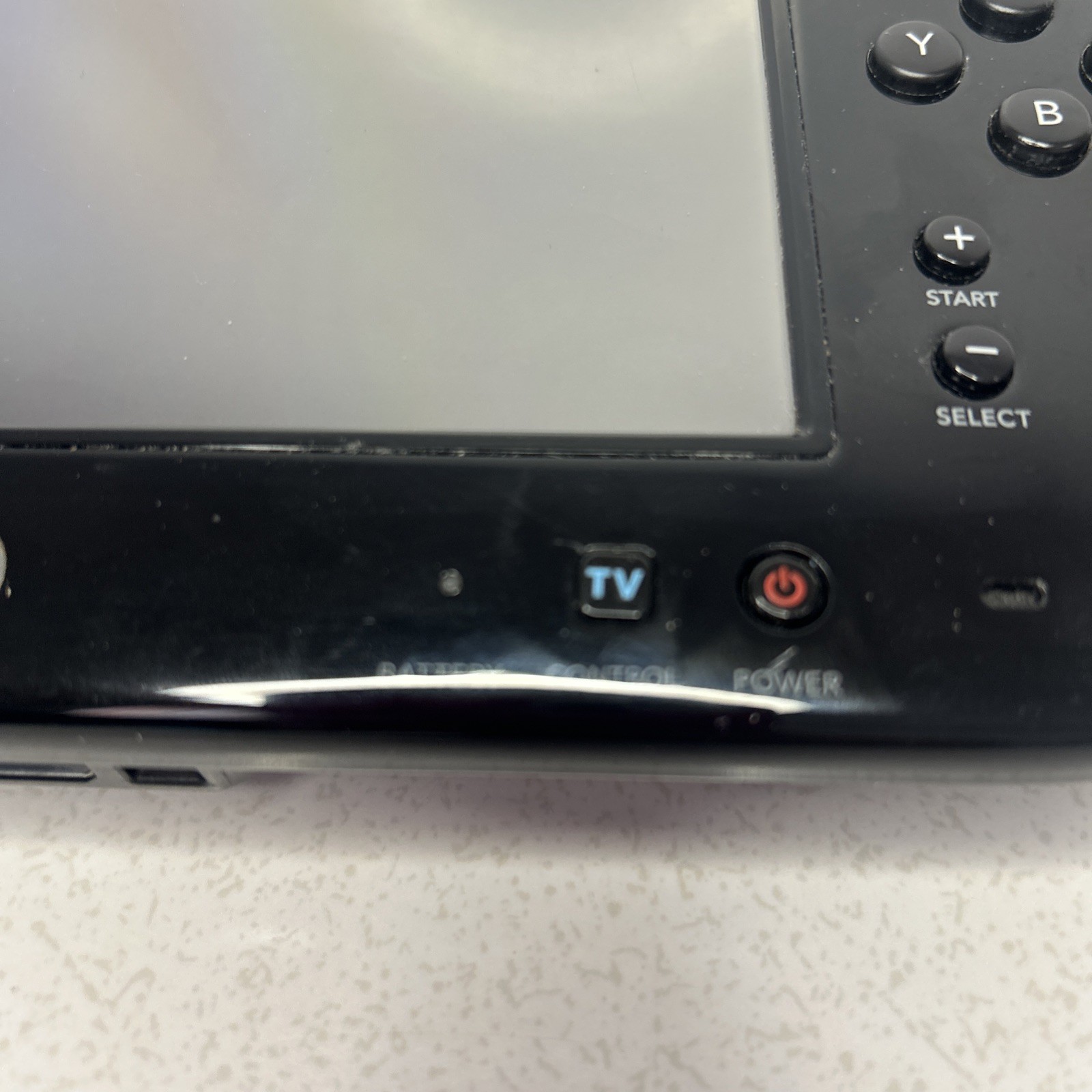 OEM Nintendo WUP-010 (USA) Black Wii U Gamepad Controller For Wii U For Parts