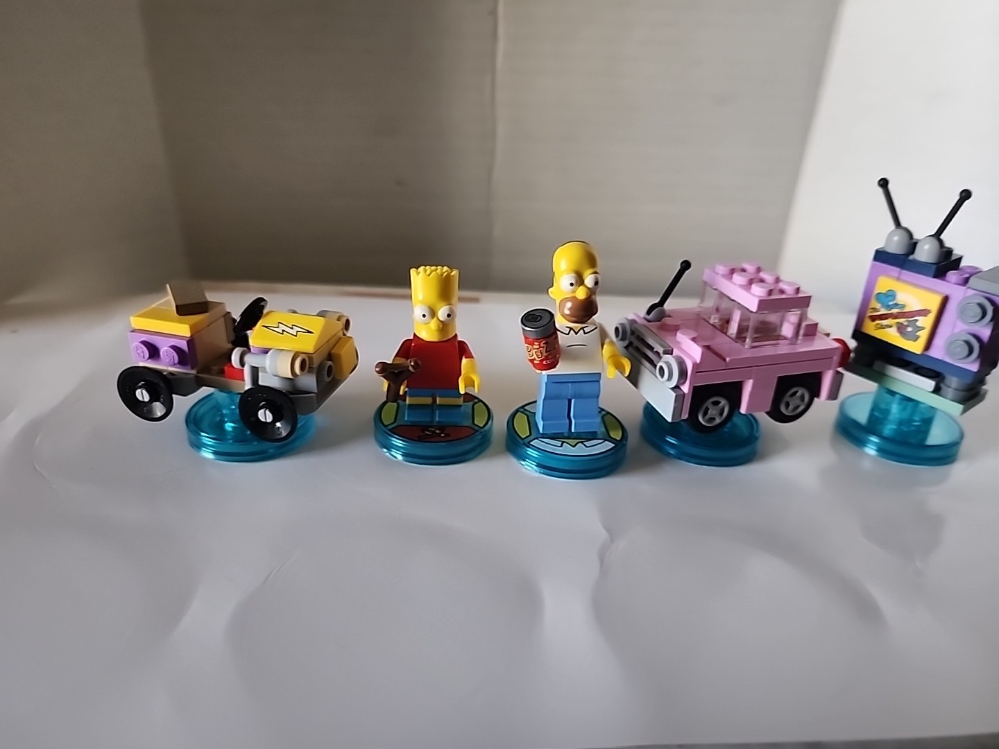 LEGO Dimensions The Simpsons LOT – Homer 71202, Bart 71211,