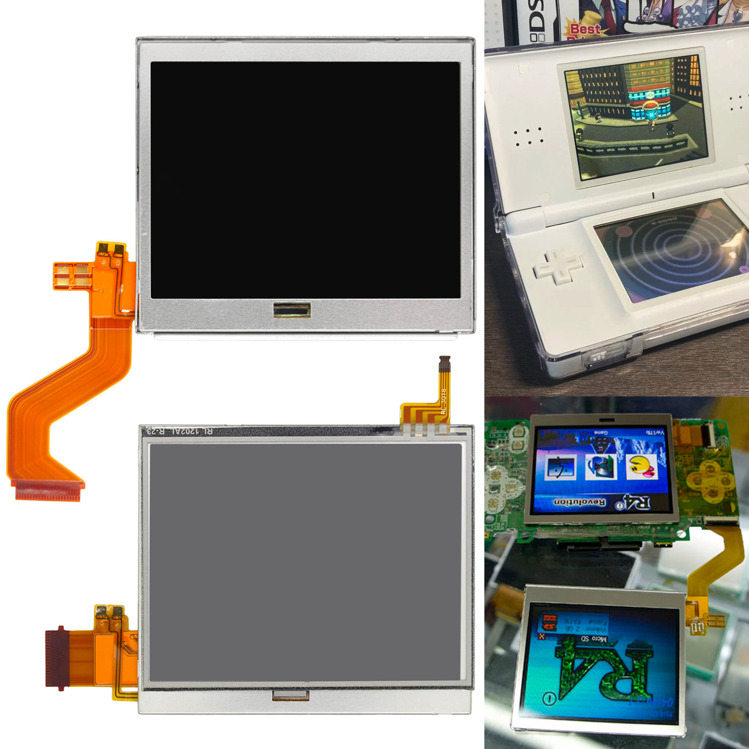 LCD Display Screen Digitizer For Nintendo NDSL NDSi /NDSi XL LL DS Fat /DS Phat