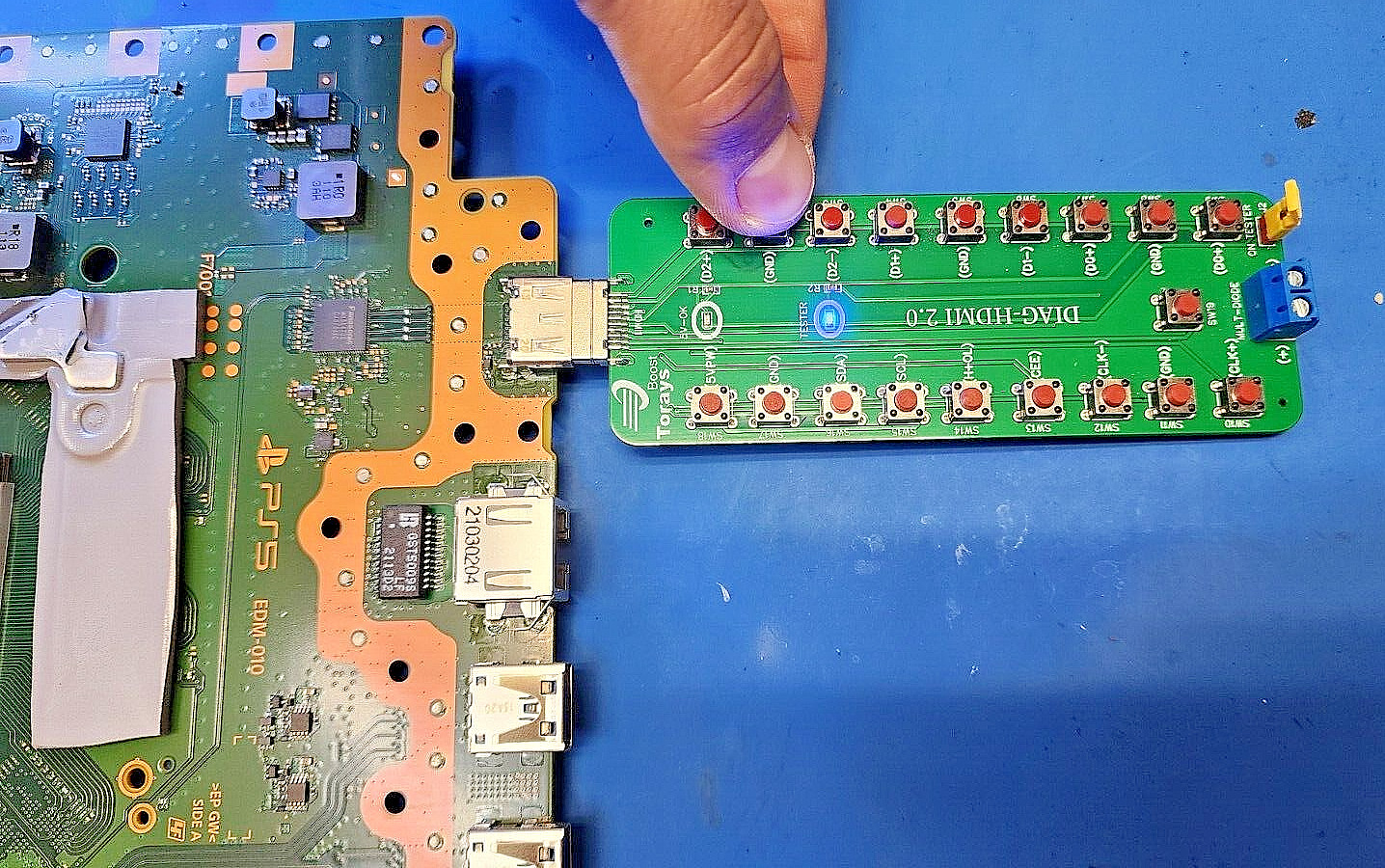 HDMI Dock Test Board Special to test HDMI iC port’s connection(Ps4,Ps5,xbox