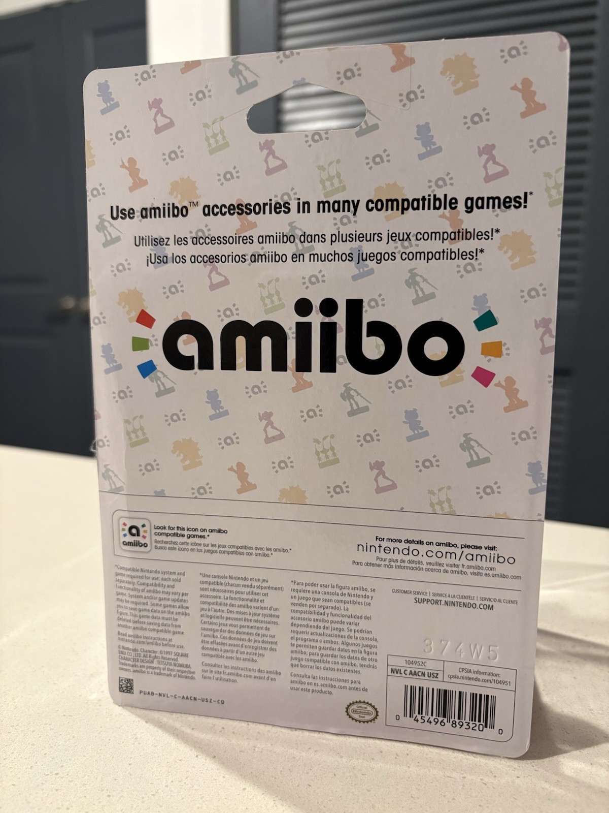 Nintendo Amiibo Super Smash Bros Cloud Player 2