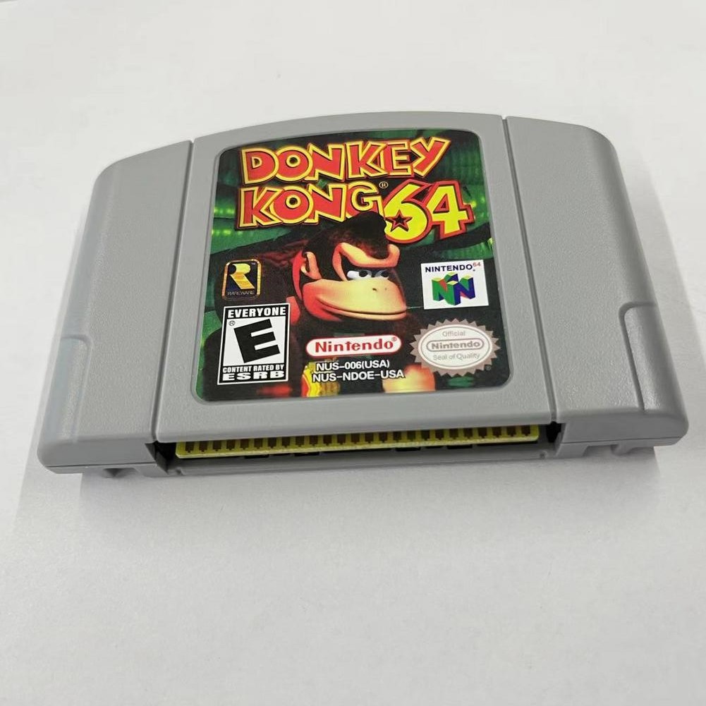 [US Seller] Donkey Kong 64 – Nintendo 64 (N64) Fast Must-have for fans Complete