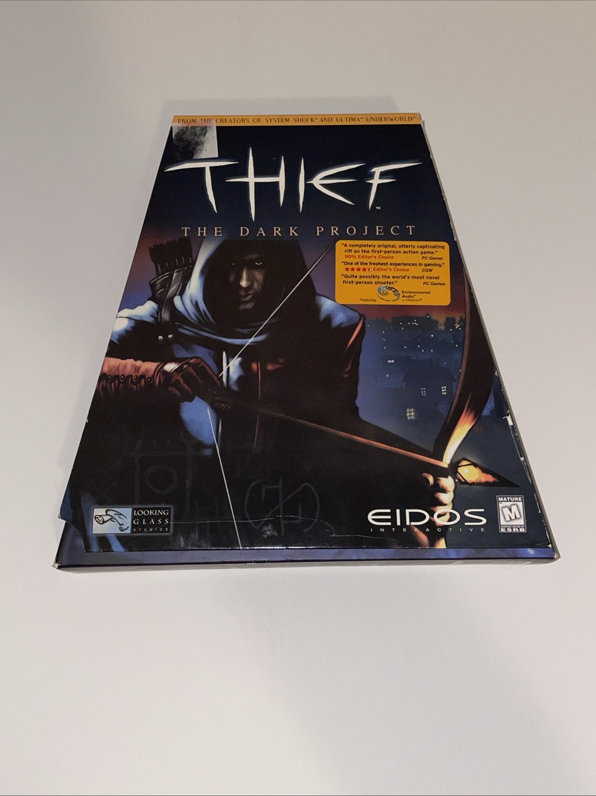 Thief Dark Project EIDOS Trapezoid Big Box PC Game W/ Demo Disk 1998