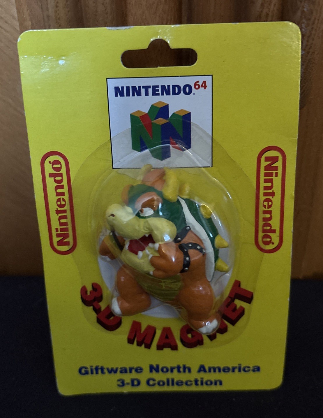 Nintendo 64 – 3-D Magent Bowser – Super Mario 64 -Nintendo – 1997