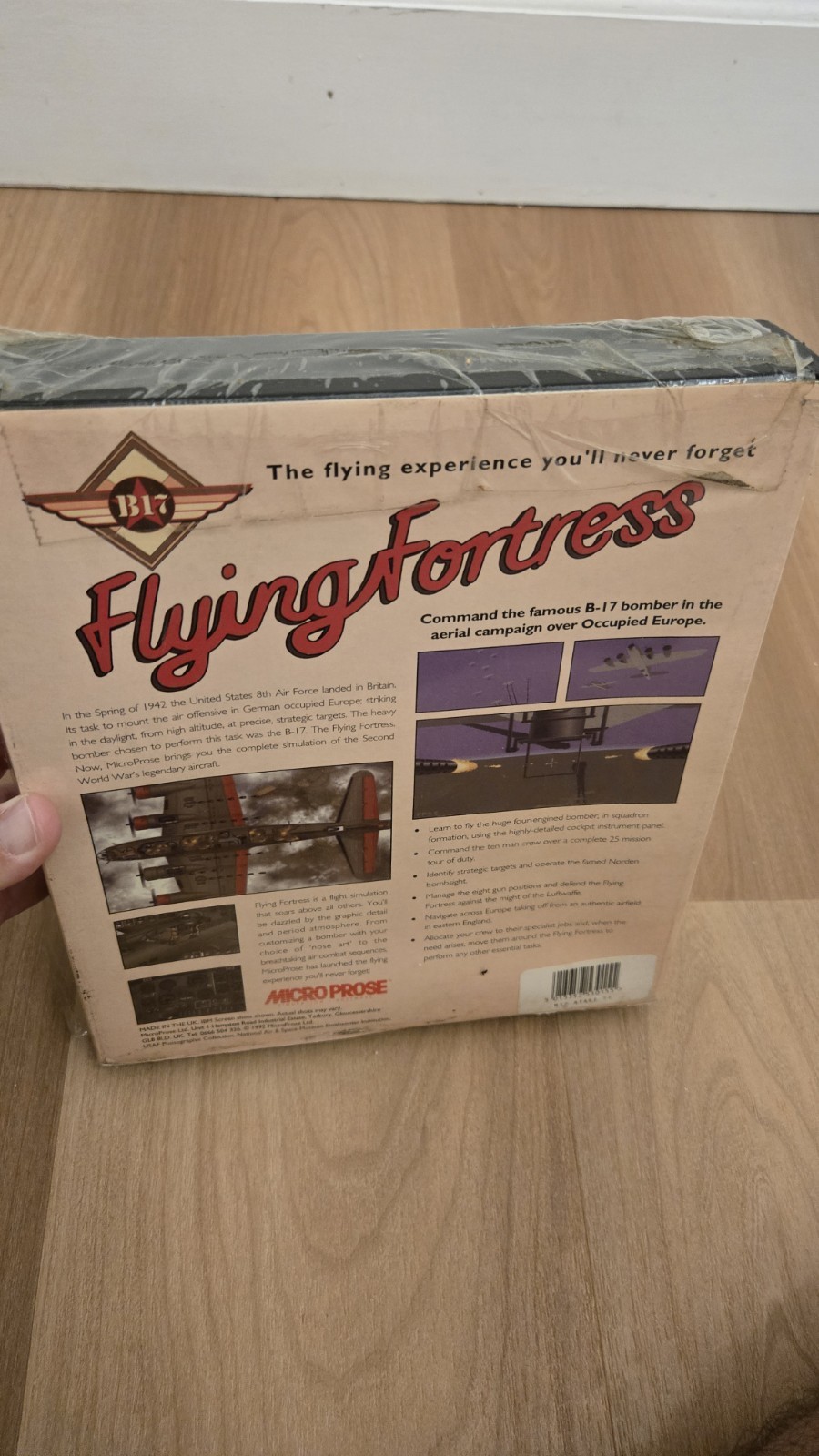 B-17 Flying Fortress: World War II Bombers in Action – 3 1/2 inch disks software
