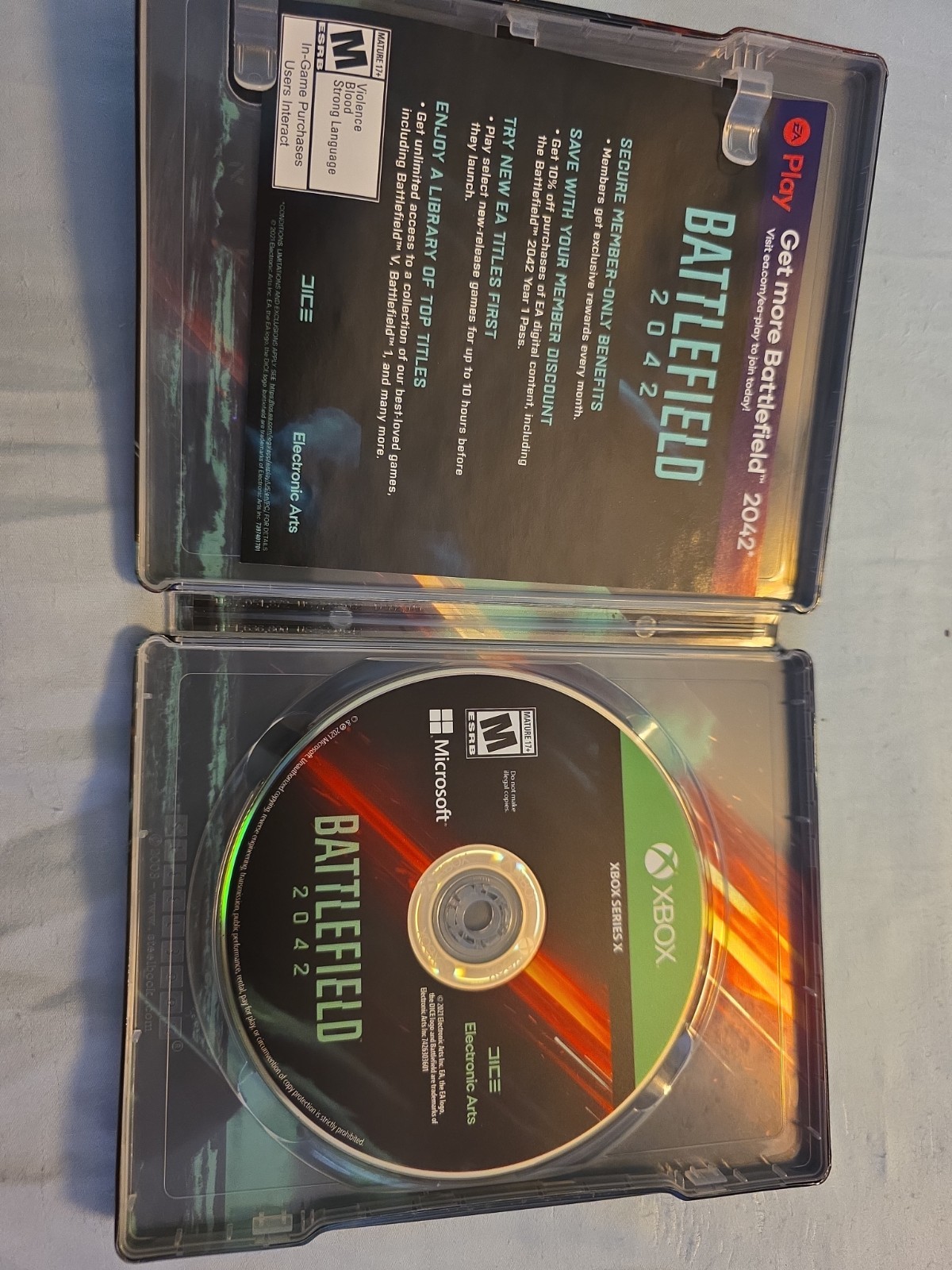 Battlefield 2042 – SteelBook (Xbox Series X) Tested & Working