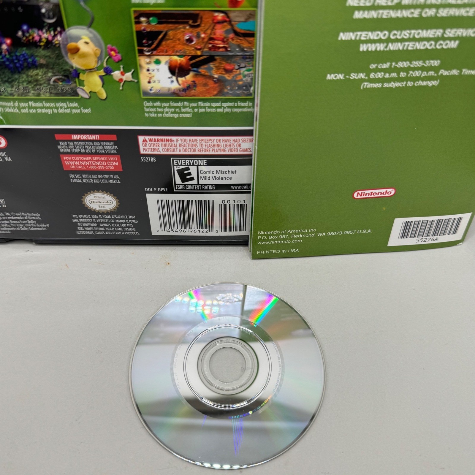 Pikmin 2 Nintendo GameCube Players Choice CIB Complete Tested