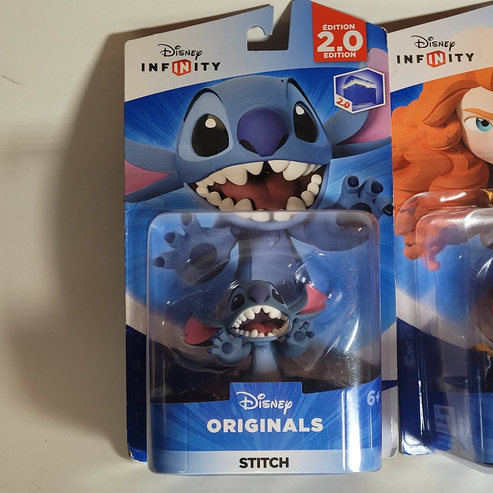 DISNEY INFINITY 2.0 EDITION Figure Lot of 3 Stitch Aladdin Merida New Read