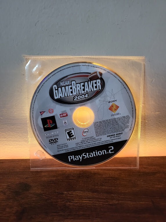 NCAA Gamebreaker 2004 Demo Disc (Playstation 2/PS2) 989 Sports, Football, SCEA