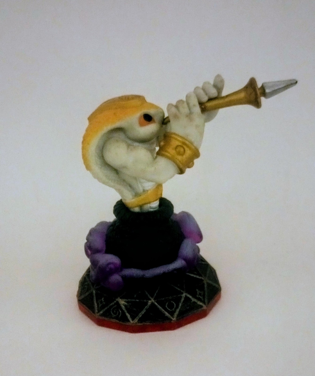 Skylanders Trap Team King Cobra Cadabra -Rare White Variant + Rune Rocket Trap