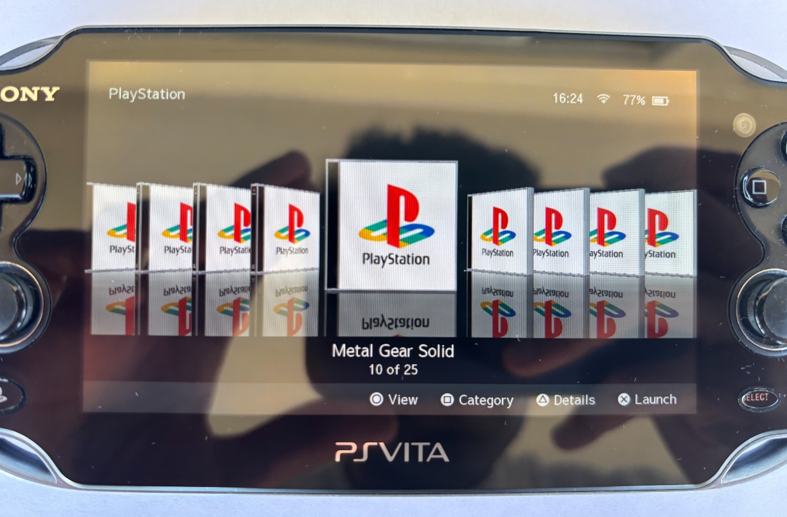 SONY PLAYSTATION VITA OLED PCH-1000/1100 FIRMWARE 3.65 128GB – SHIP IN 1-DAY