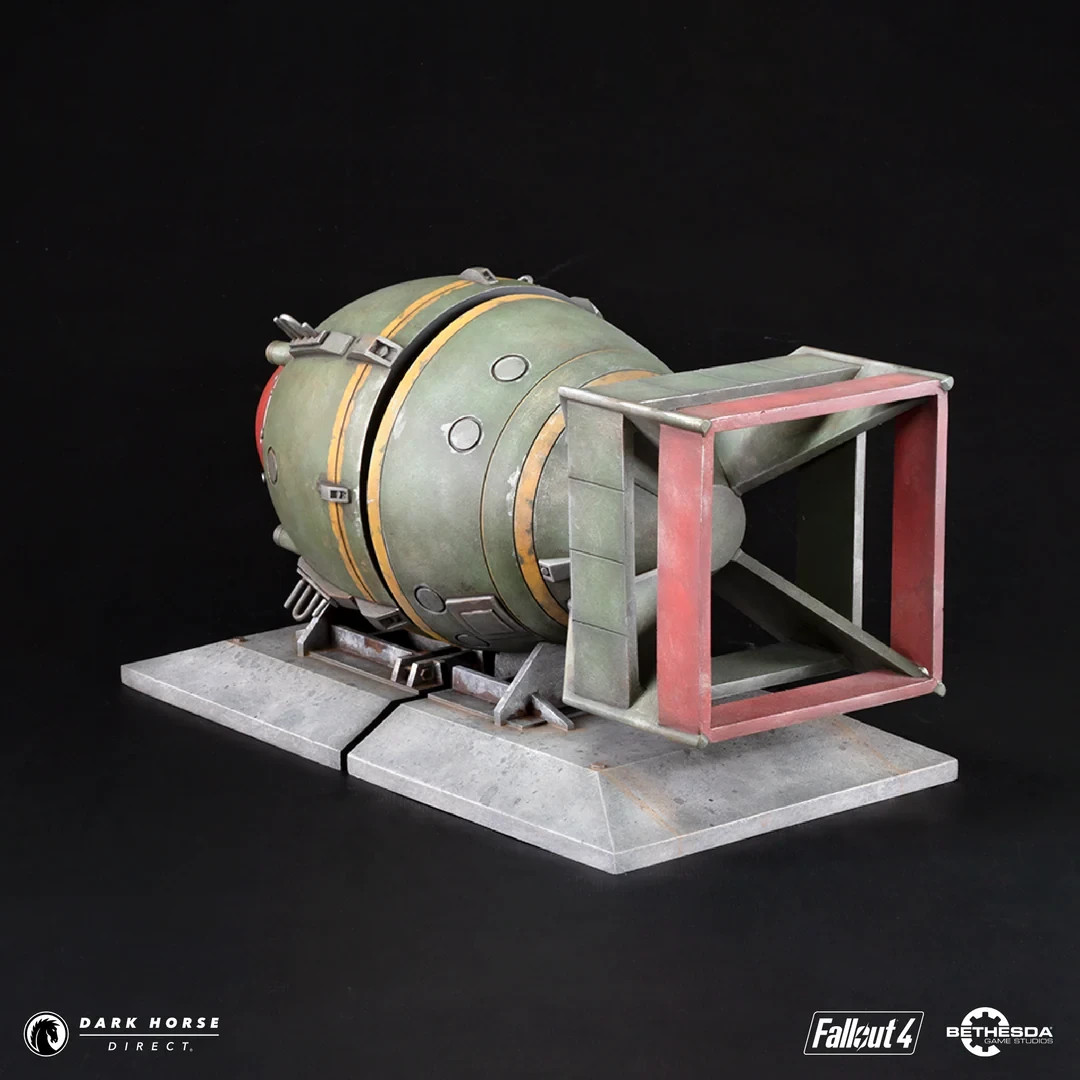 Fallout 4 Liberty Prime Nuke Bomb Bookends Limited Edition X/1000