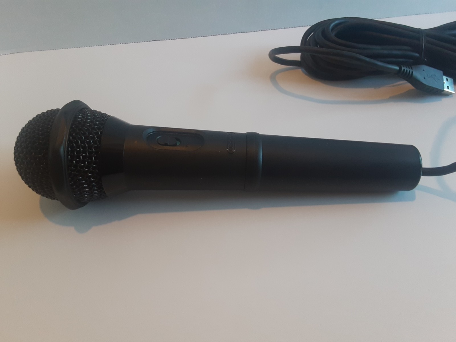 Nintendo Wii U Microphone WUP-021 Wired USB Tested for Karaoke Official OEM