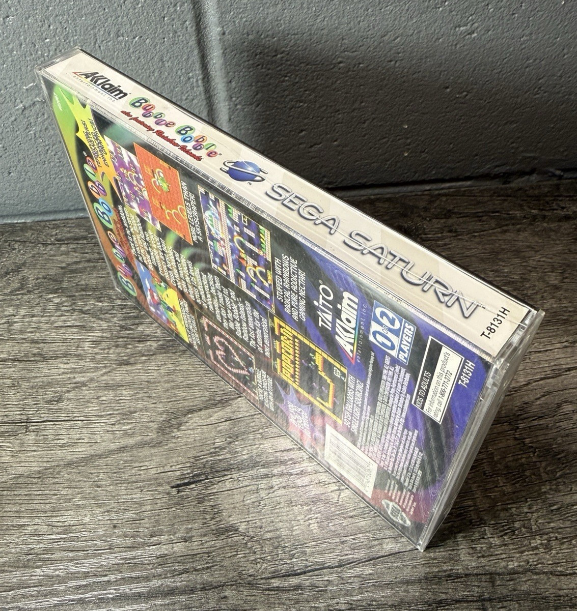 Bubble Bobble Sega Saturn Rainbow Islands – CIB W/Manual Tested and Working