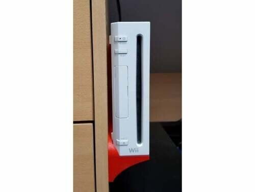 Nintendo Wii Wall Mount Discrete Low Footprint Sturdy and Durable Many Colors