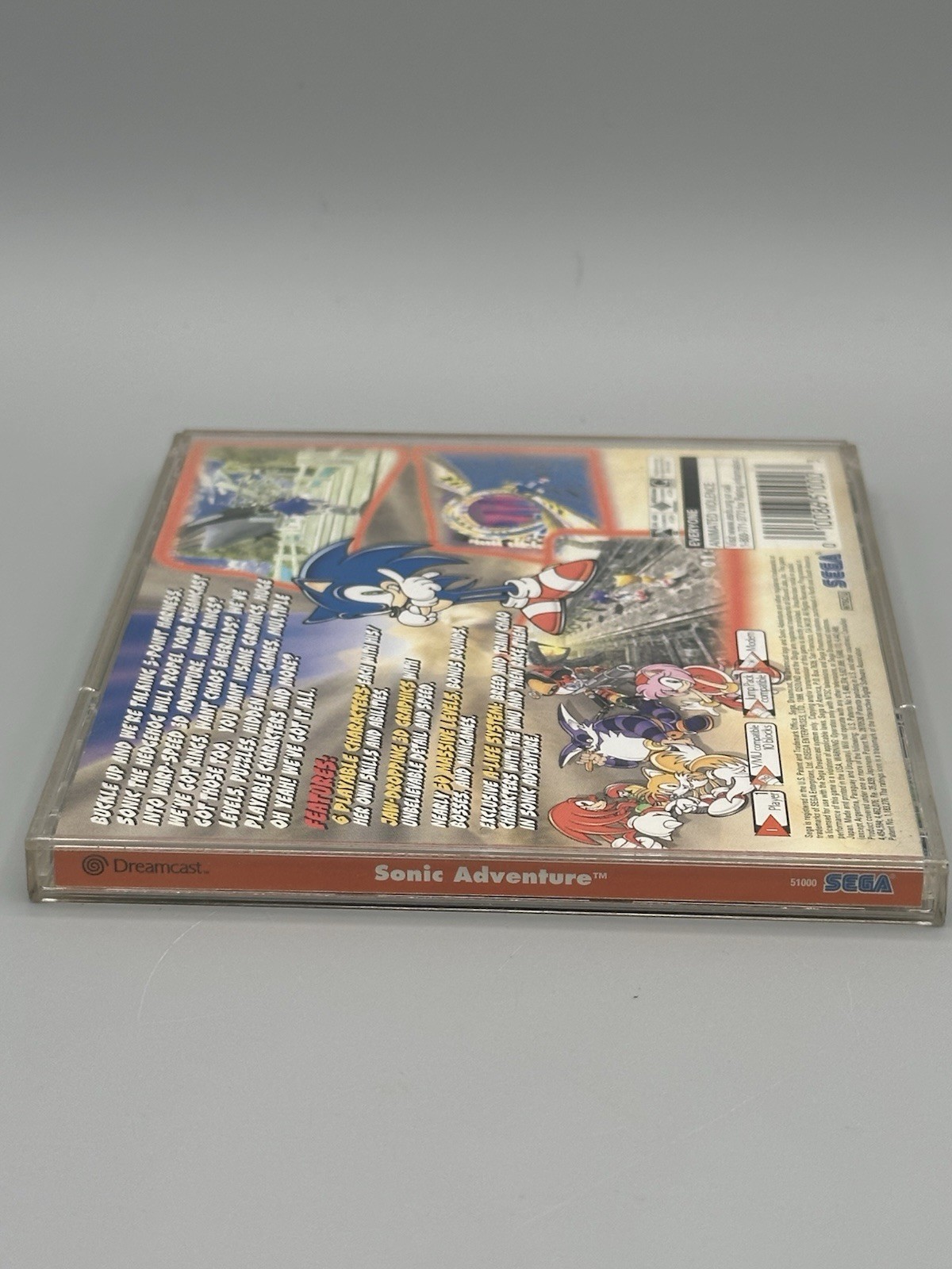 Sega Dreamcast Sonic Adventure Sega All Stars CIB W/ Manual Tested Video Game
