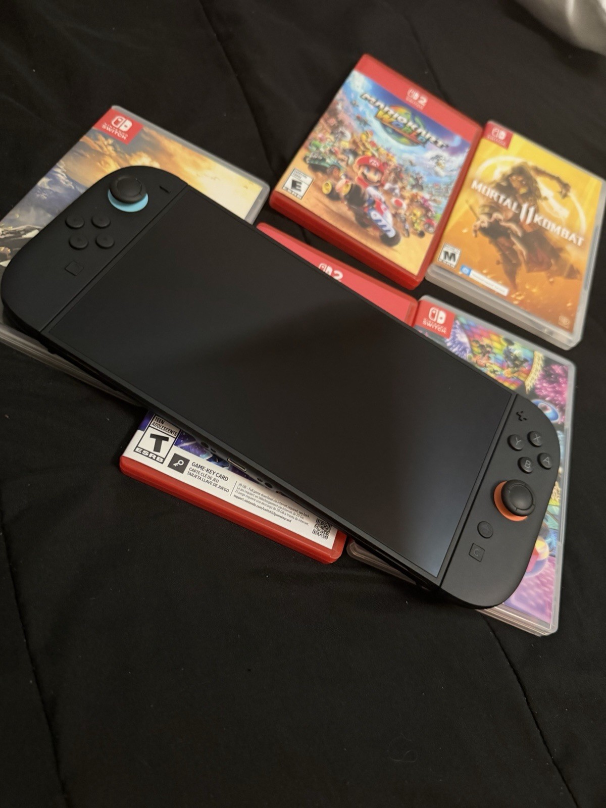 Nintendo Switch 2 Console w/ Box & Joy-Con Controllers, Black/Red