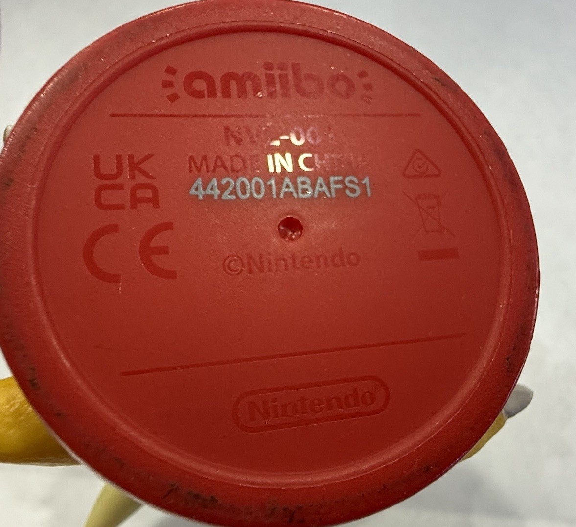 Nintendo Amiibo Super Mario Bros Bowser Figure Red Base Switch WIIU 3DS NFC