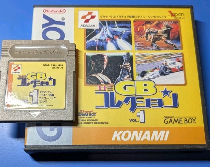Nintendo Gameboy Konami GB Collection Vol. 1 w/case Jpn GB