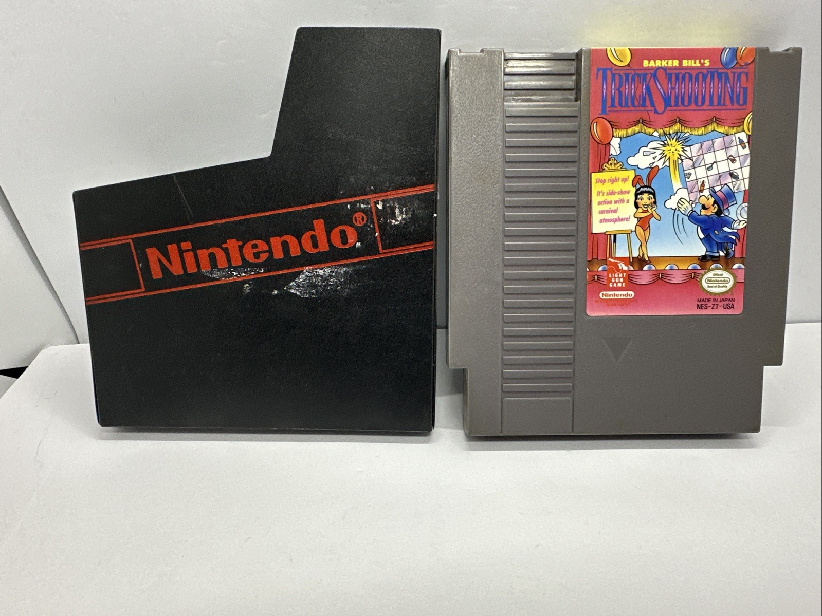 NES Barker Bill’s Trick Shooting Nintendo Entertainment System Cleaned & Tested