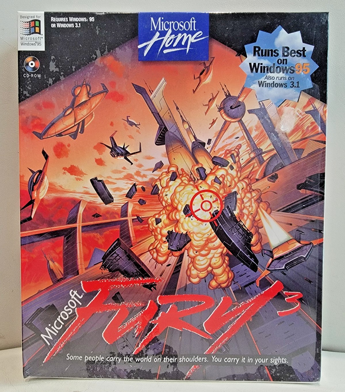Microsoft Fury 3 by Microsoft Home; Windows 95/3.1/MS-DOS v.5.0; NOS/CIB
