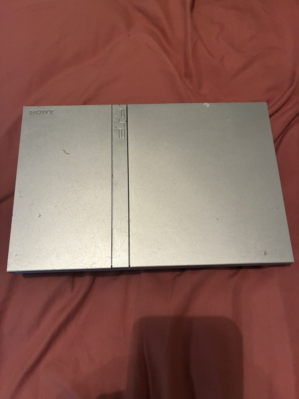 Sony PlayStation 2 PS2 Slim Silver SCPH-77001 Console DOES NOT POWER ON/NO DRIVE