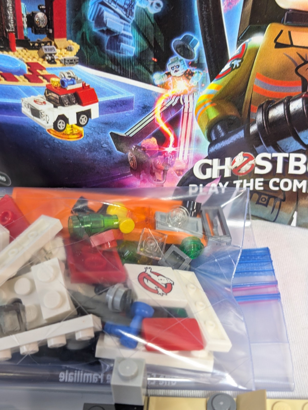 Lego Dimensions Lot Ghostbusters Wii U Game Slimer Portal Batman Ecto-1