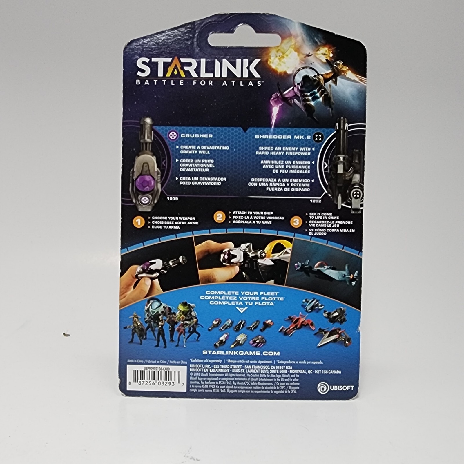 Starlink Battle for Atlas: Crusher/ Shredder MK.2 Weapon Pack UBISOFT
