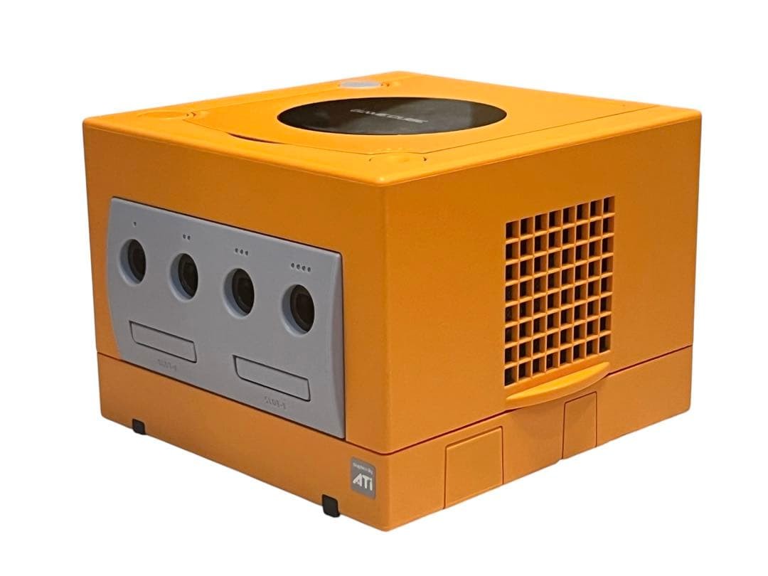 【Near Mint】Nintendo Gamecube Orange Console Enjoy DOL-001 JP Game GC System JP