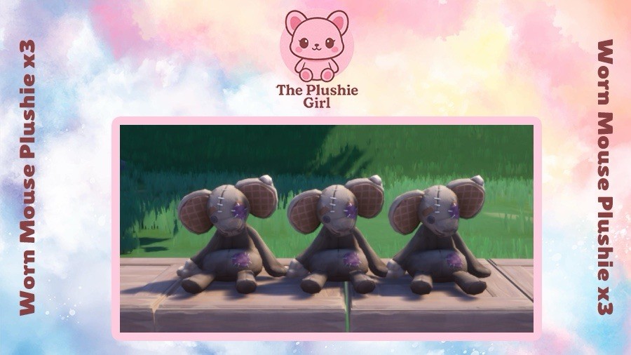 Worn Mouse Plushie Set – Palia