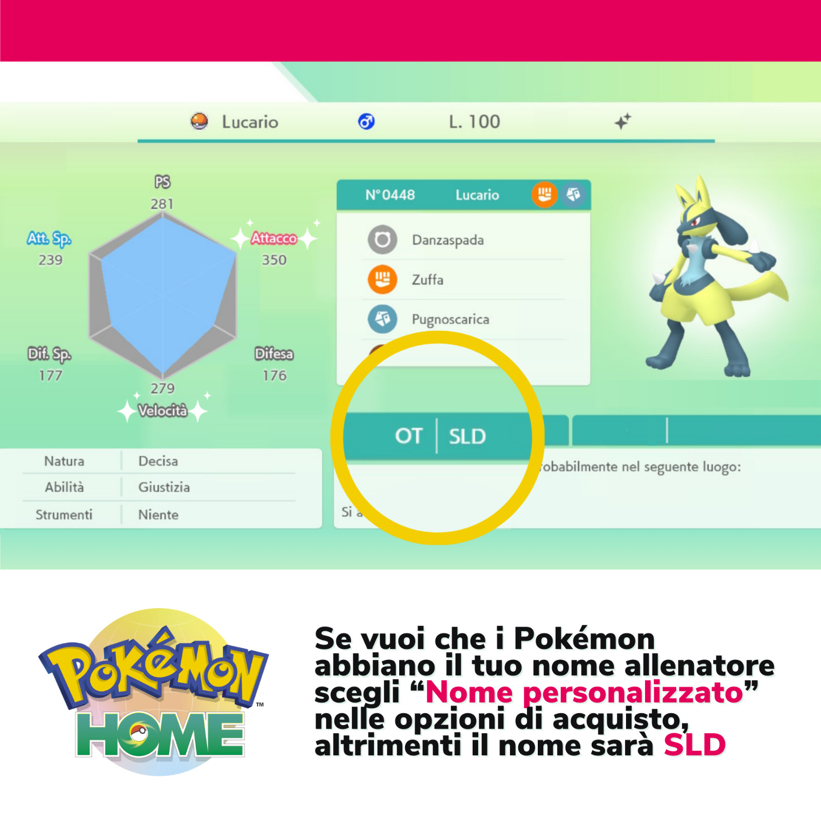 Pokémon HOME Shiny Living Dex Spada e Scudo Pokedex completo Galar 6IV Battle