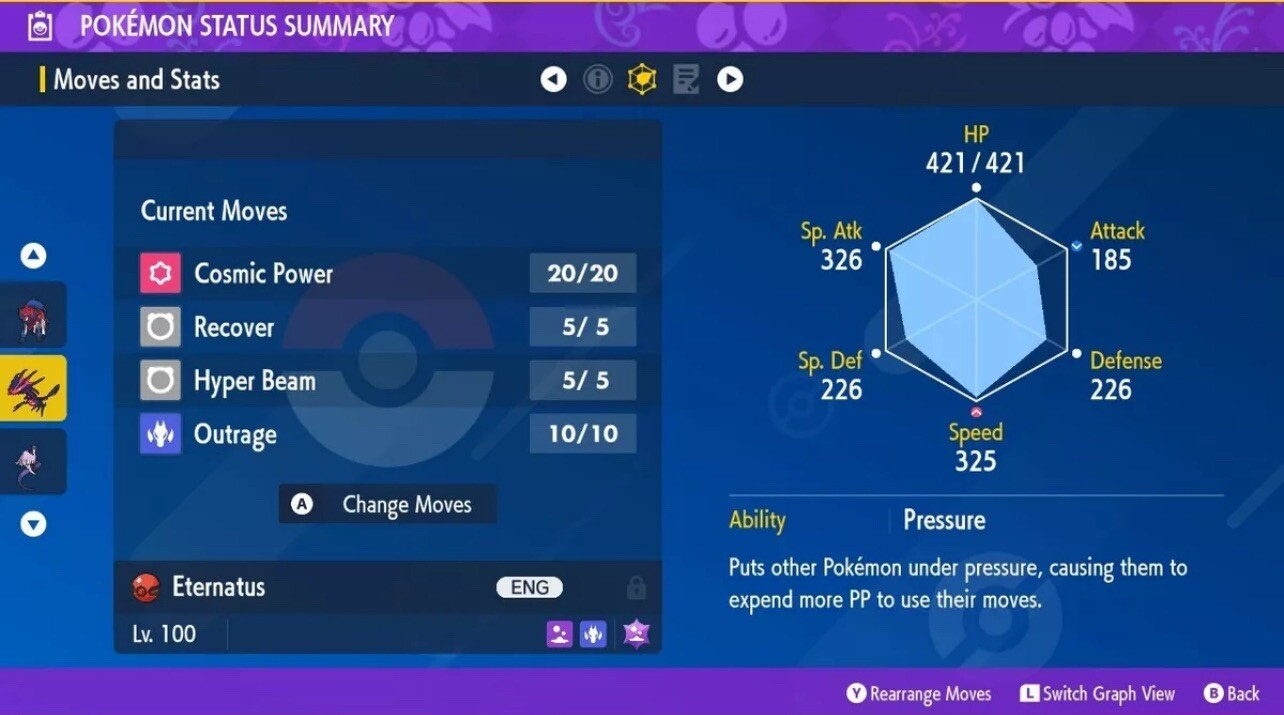 Pokemon Scarlet And Violet – GAMESTOP EVENT ⭐️ SHINY ETERNATUS ⭐️ UNTOUCHED ✨