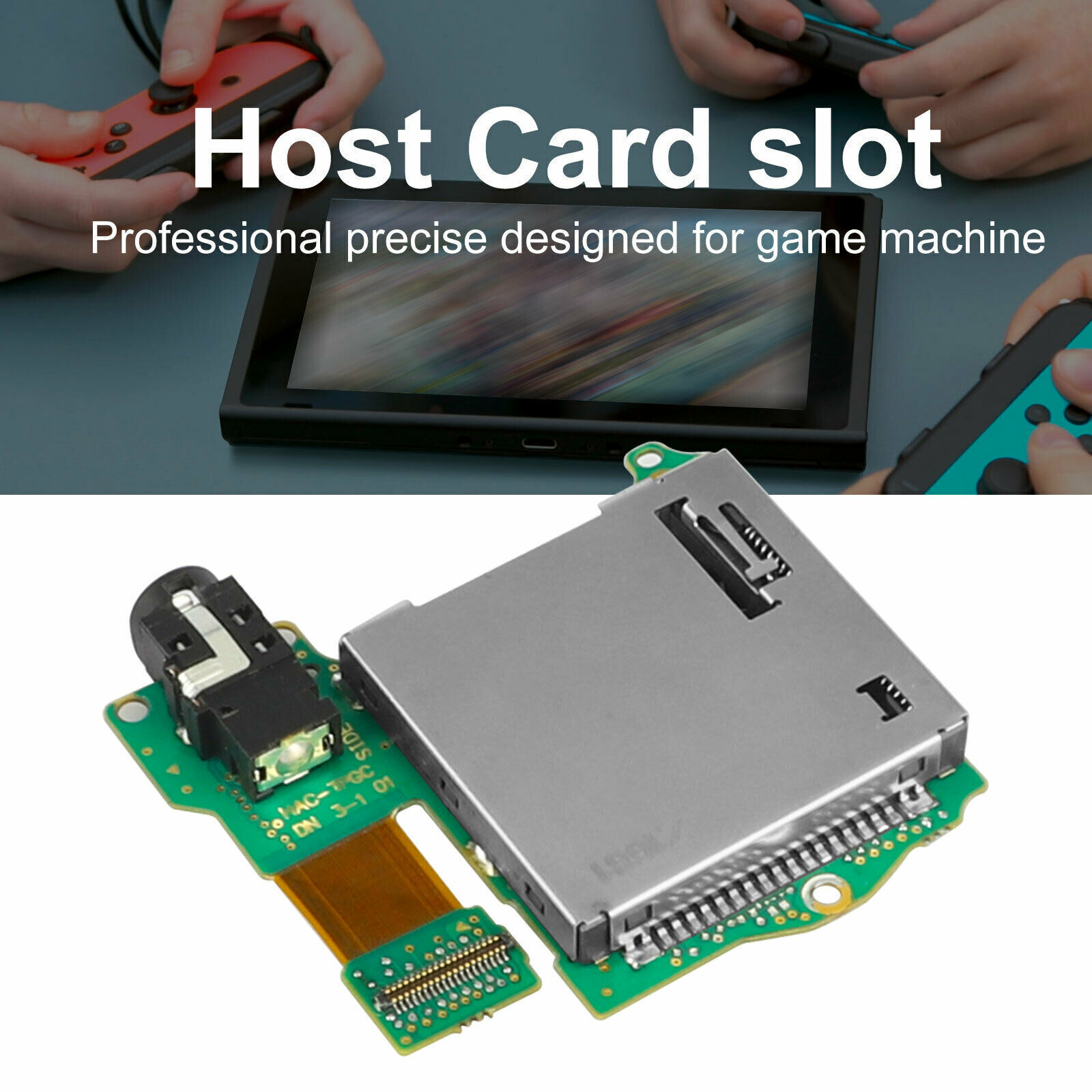 For Nintendo Switch Headphone Jack Game Cartridge Card Reader Slot Tool Kit