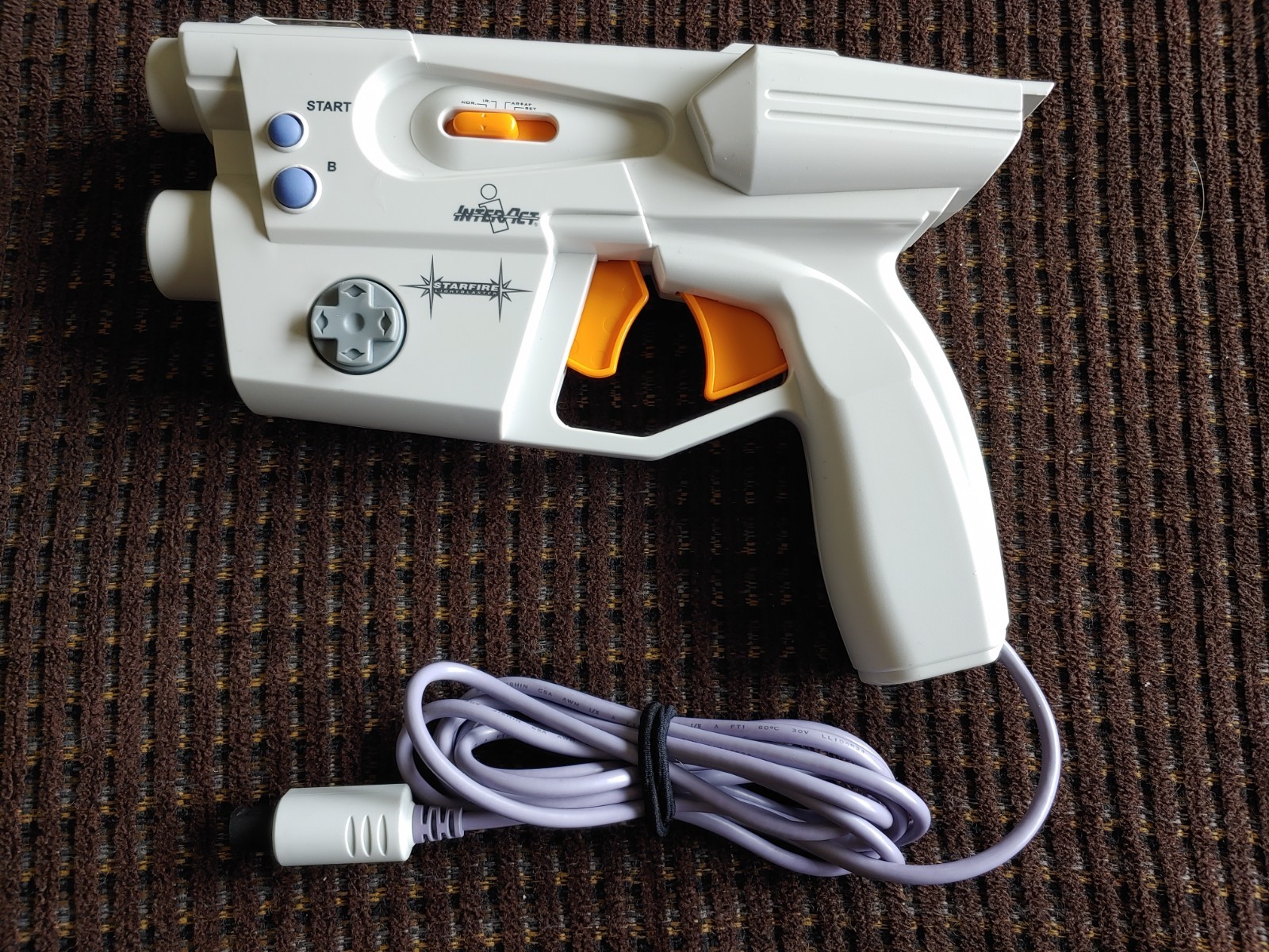 InterAct StarFire LightBlaster Sega Dreamcast Light Gun Tested Working