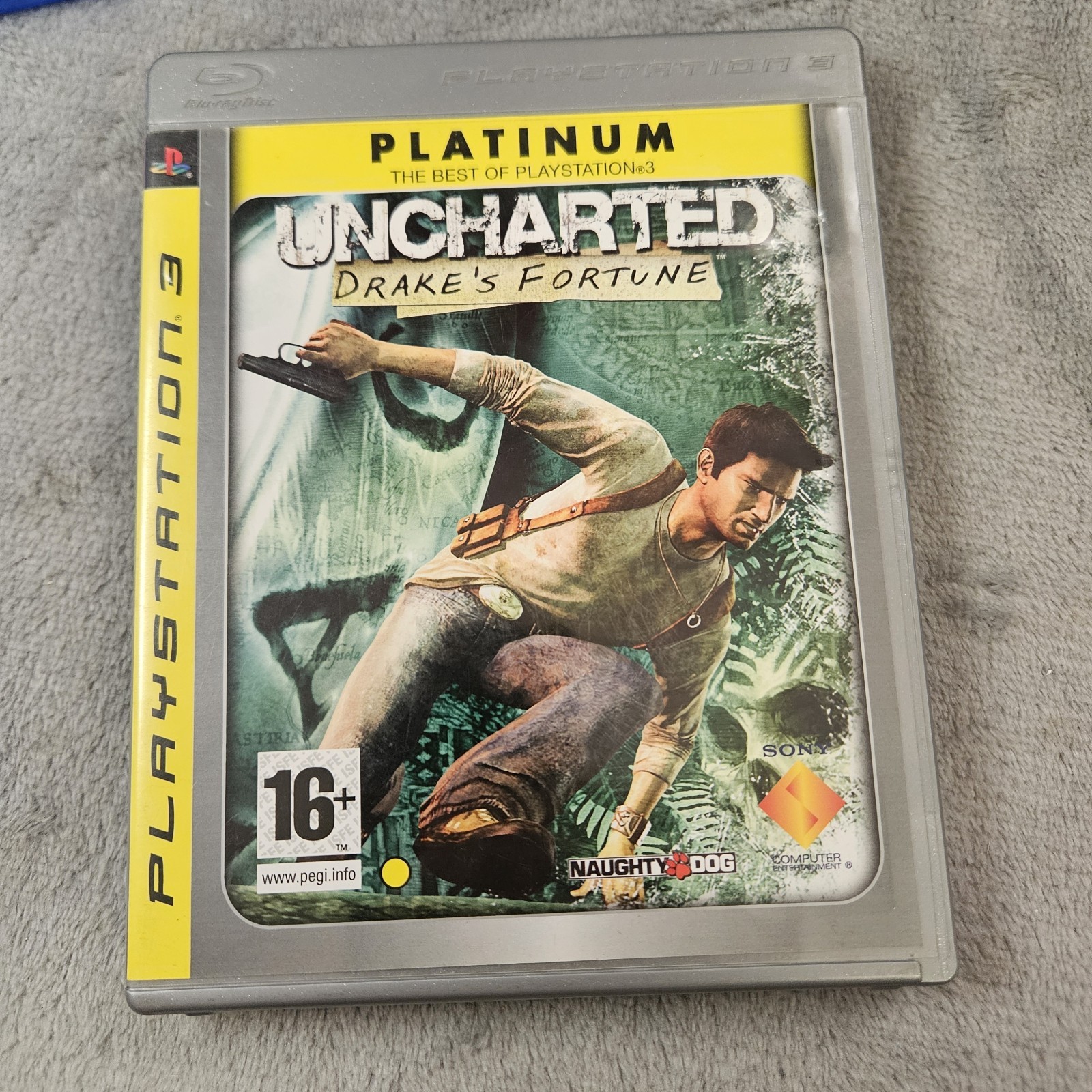 Uncharted – Drake’s Fortune Platinum PlayStation 3 – CIB – 2007
