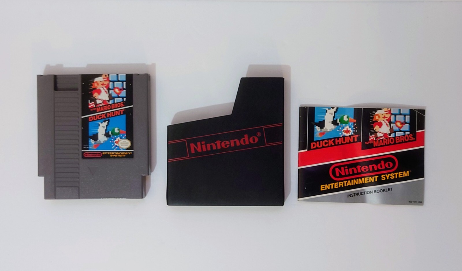 1989 oval seal Action Set complete in box original Nintendo NES Near Mint