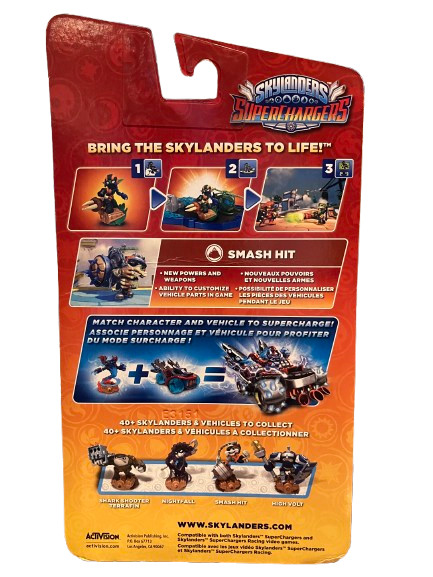 Skylanders Superchargers The Art of War! Smash Hit Action Figure