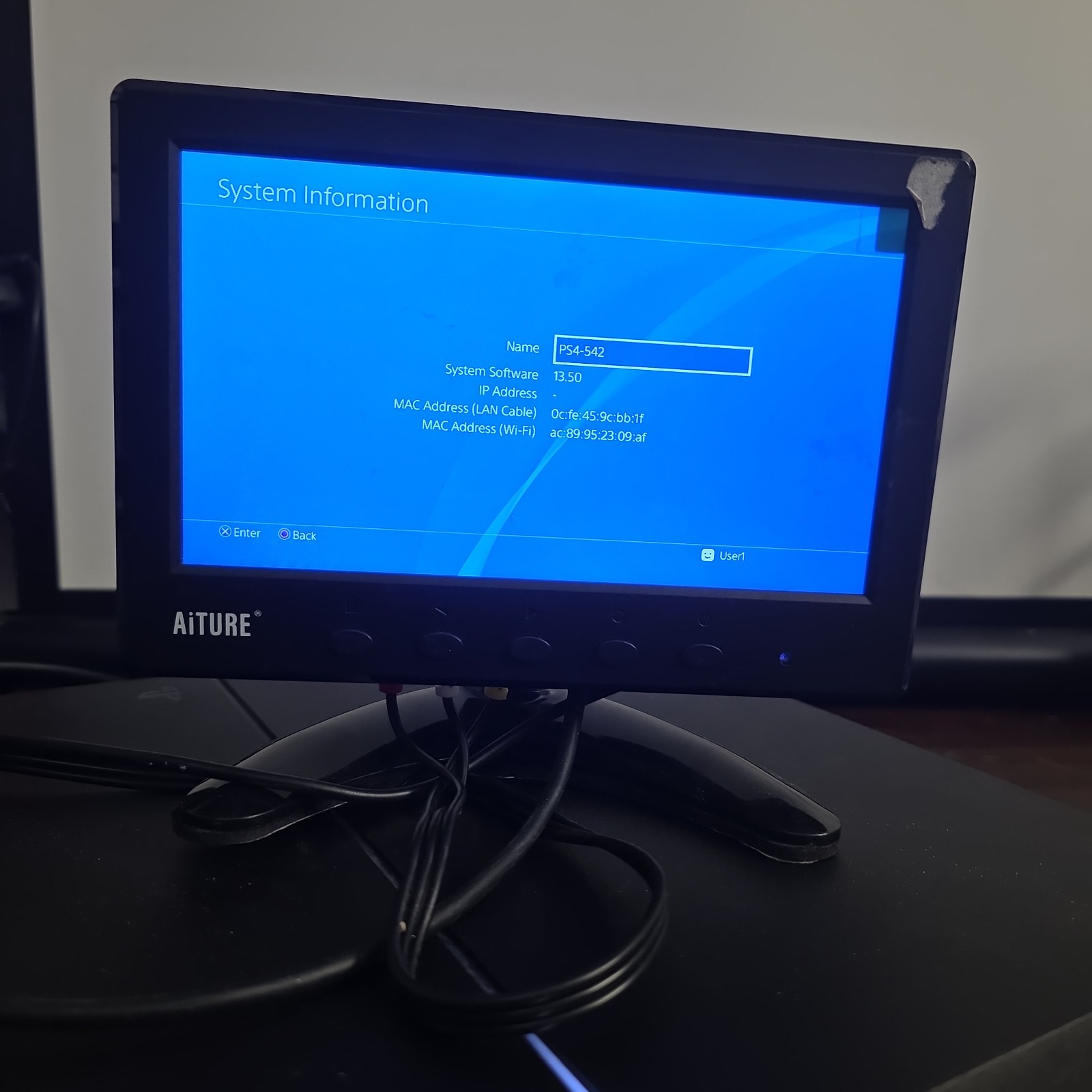 Sony PlayStation 4 PS4 500GB Console CUH-1215A Console Only Tested Works 13.5