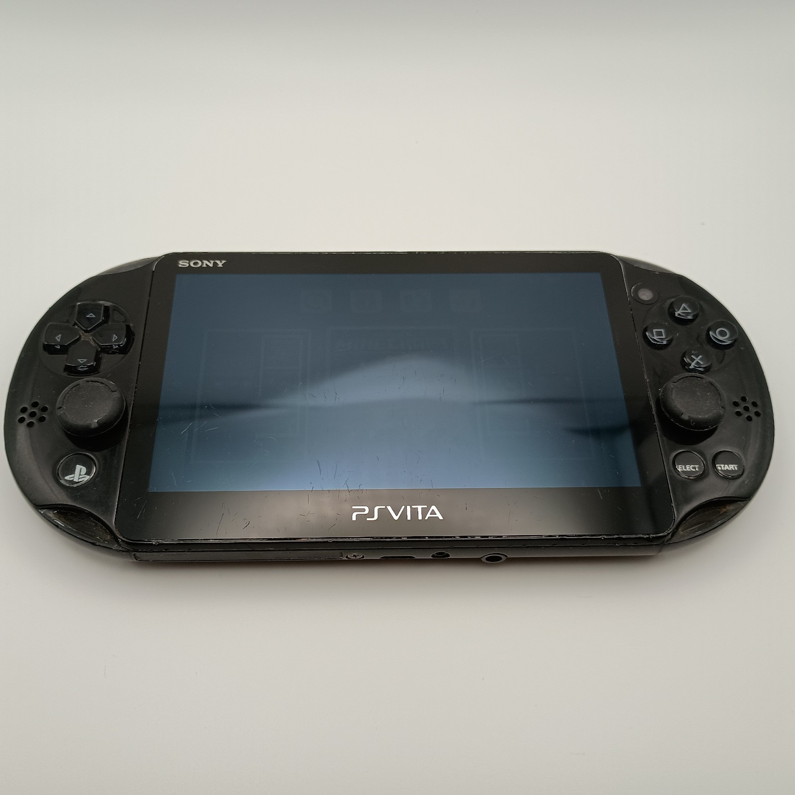 Sony PS Vita Black PCH-2000 Tested Working + Original 16GB Memory Card Minecraft